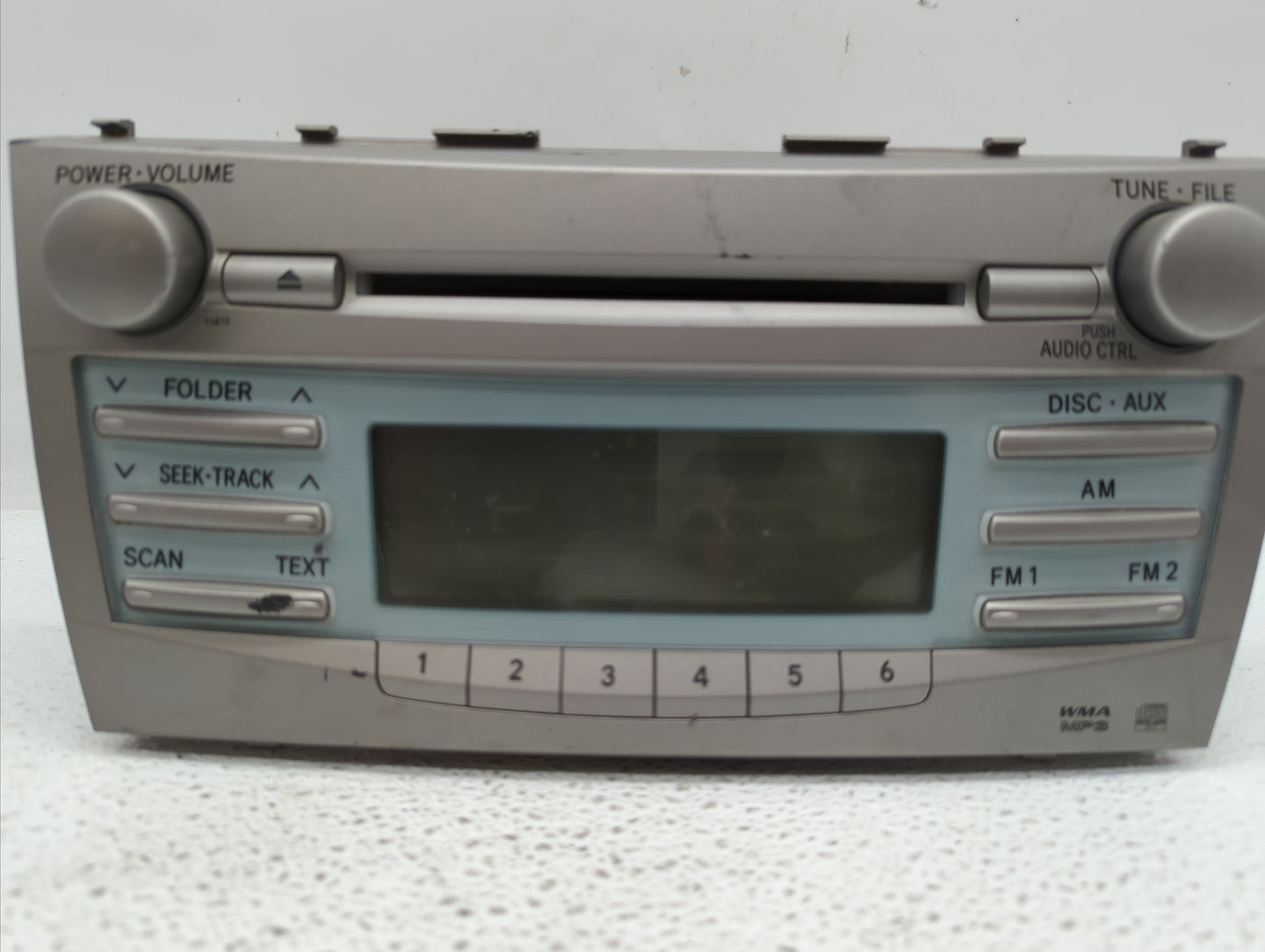 2007-2009 Toyota Camry Radio AM FM Cd Player Receiver Replacement P/N:86120-06182 86120-33890 Fits Fits 2007 2008 2009 OEM U