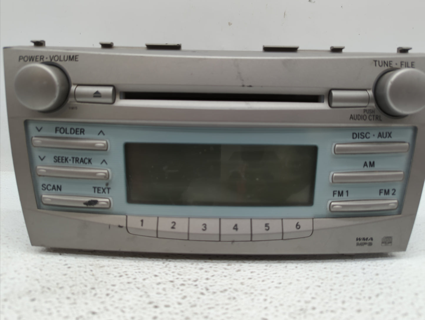 2007-2009 Toyota Camry Radio AM FM Cd Player Receiver Replacement P/N:86120-06182 86120-33890 Fits Fits 2007 2008 2009 OEM U