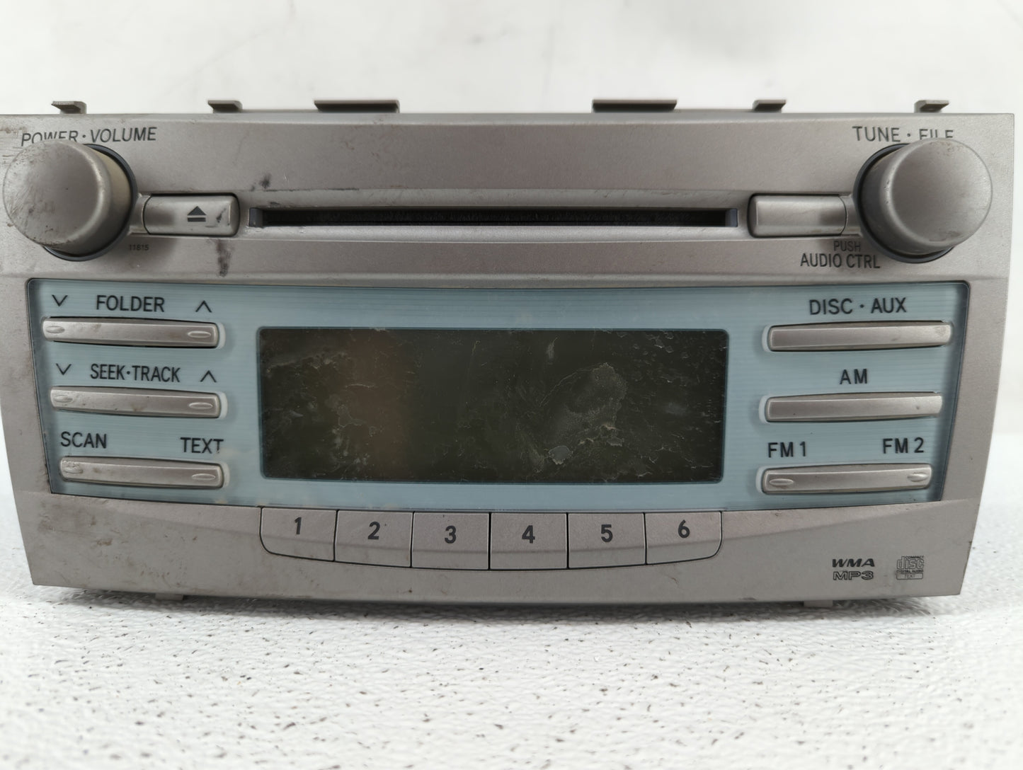 2007-2009 Toyota Camry Radio AM FM Cd Player Receiver Replacement P/N:86120-06182 86120-33890 Fits Fits 2007 2008 2009 OEM U