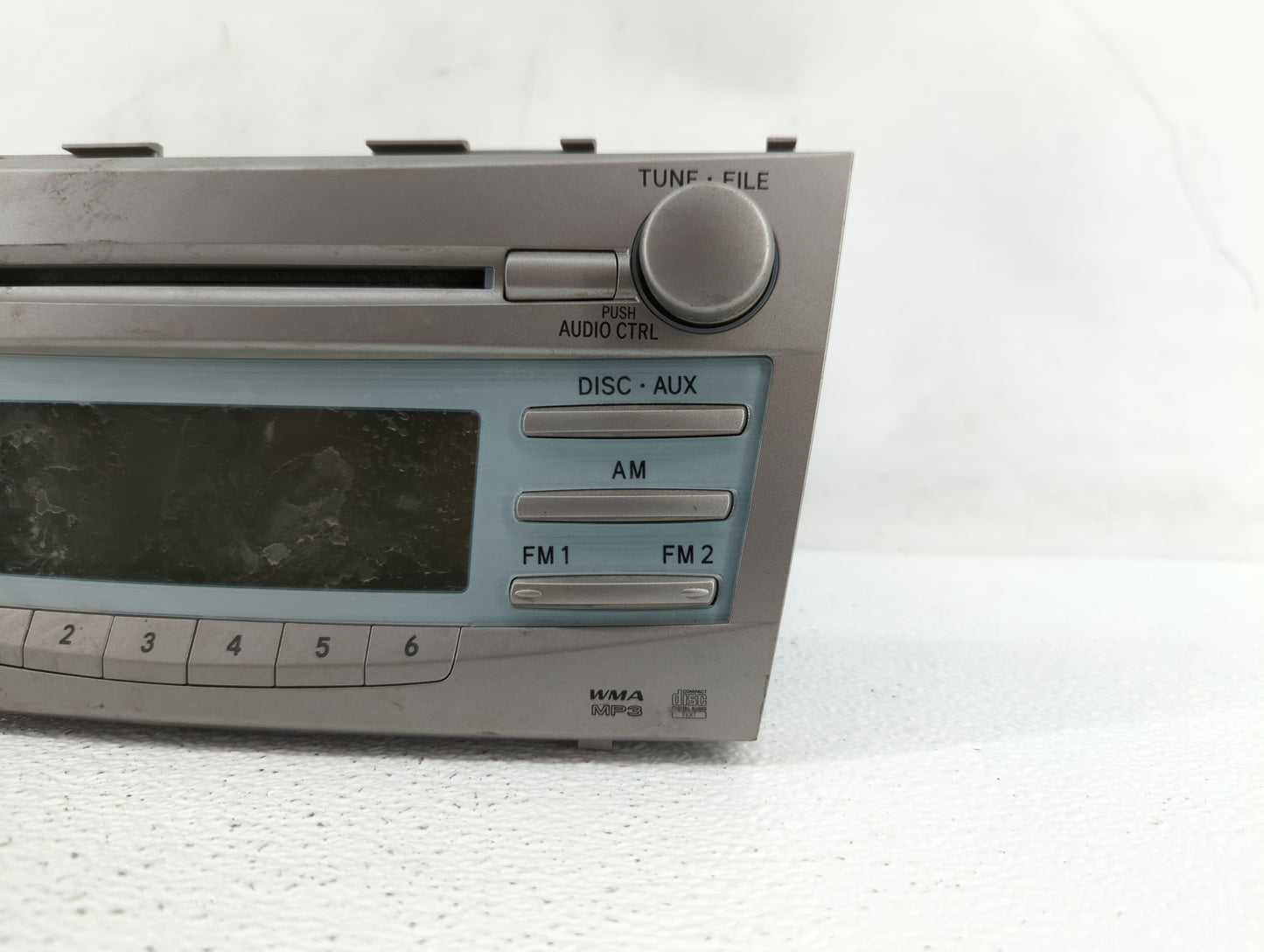 2007-2009 Toyota Camry Radio AM FM Cd Player Receiver Replacement P/N:86120-06182 86120-33890 Fits Fits 2007 2008 2009 OEM U