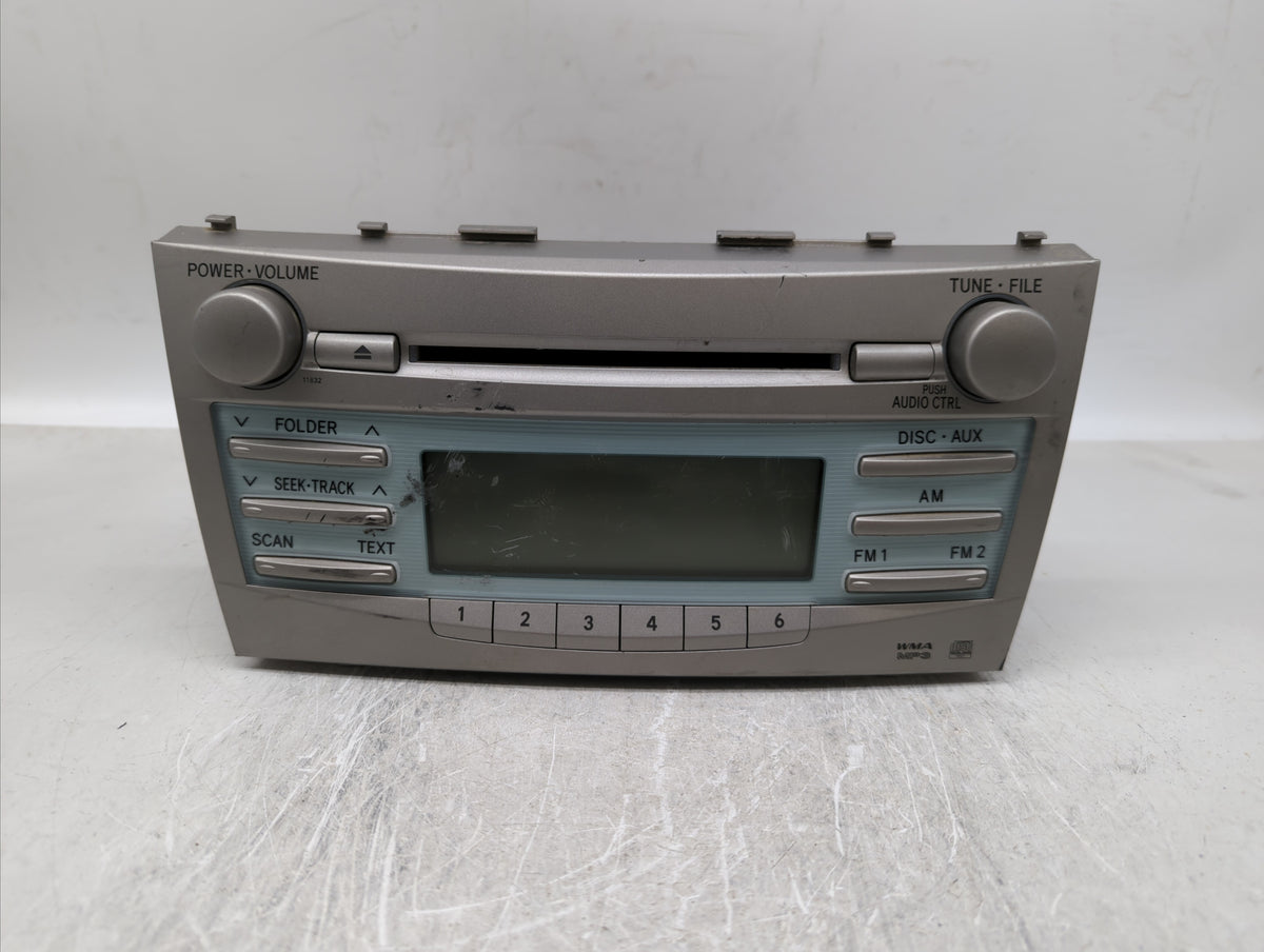 2007-2009 Toyota Camry Am Fm Cd Player Radio Receiver 348229 - Oemusedautoparts1.com