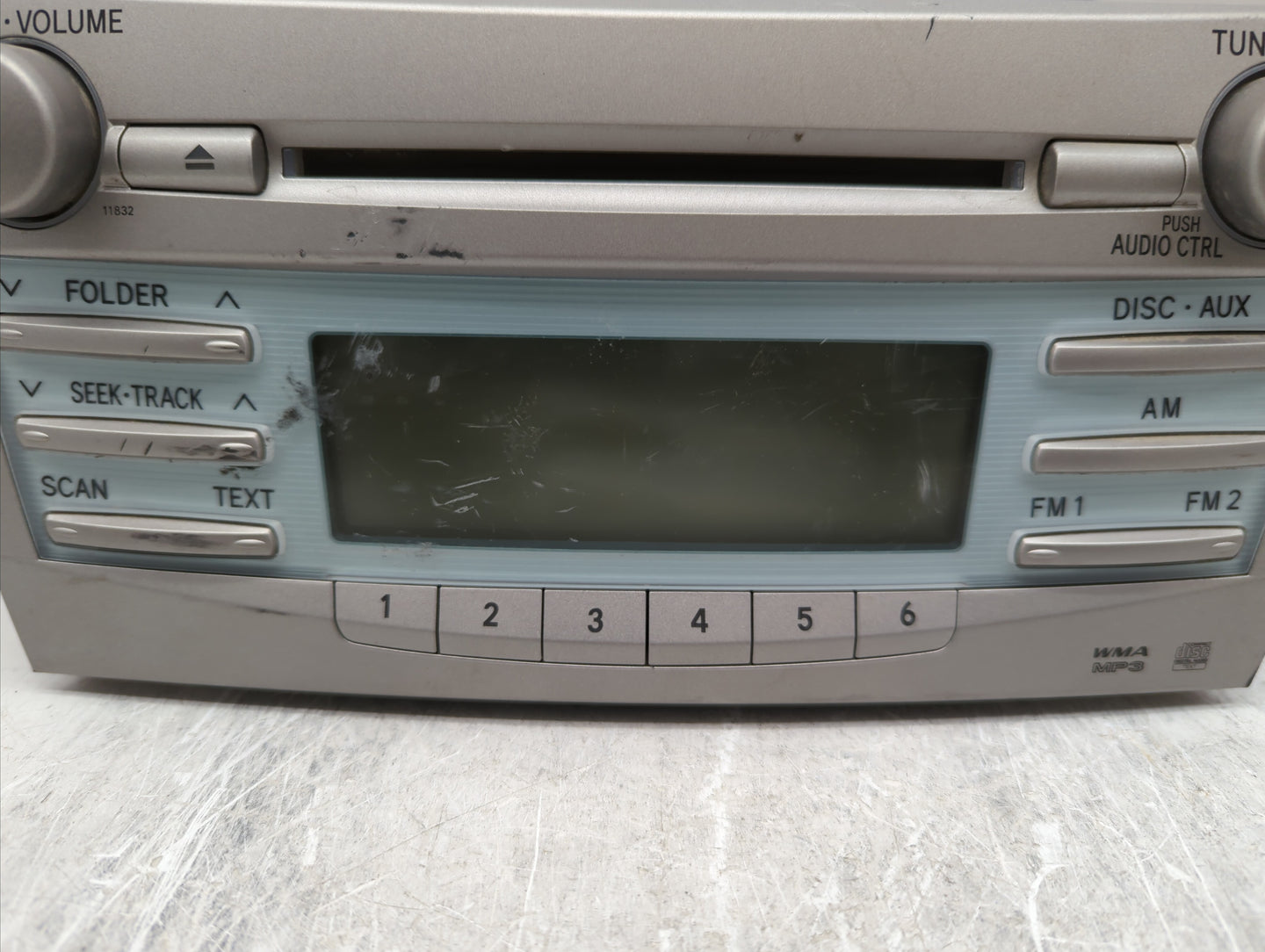 2007-2009 Toyota Camry Am Fm Cd Player Radio Receiver - Oemusedautoparts1.com