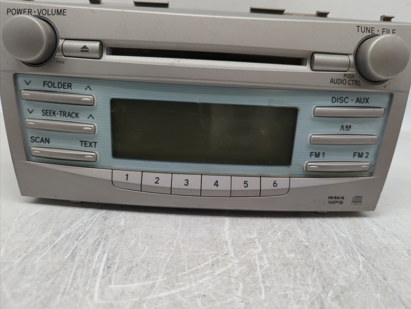 2007-2009 Toyota Camry Am Fm Cd Player Radio Receiver - Oemusedautoparts1.com