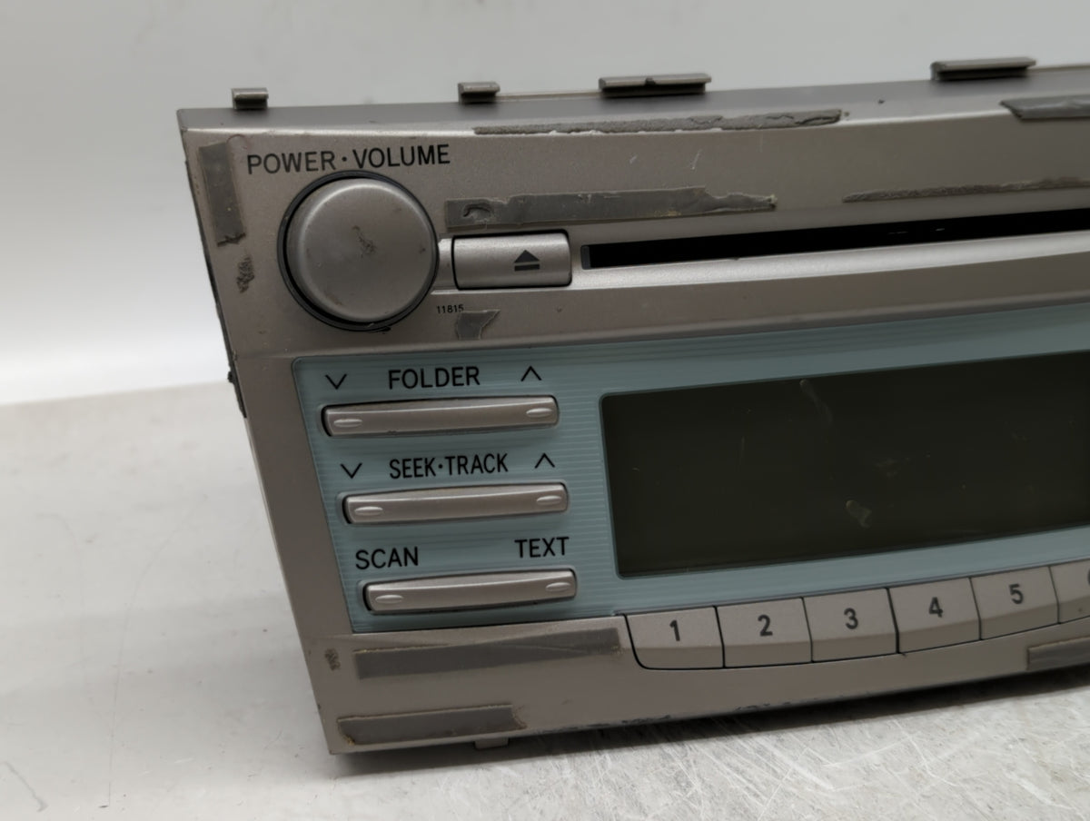 2007-2009 Toyota Camry Am Fm Cd Player Radio Receiver 348342 - Oemusedautoparts1.com