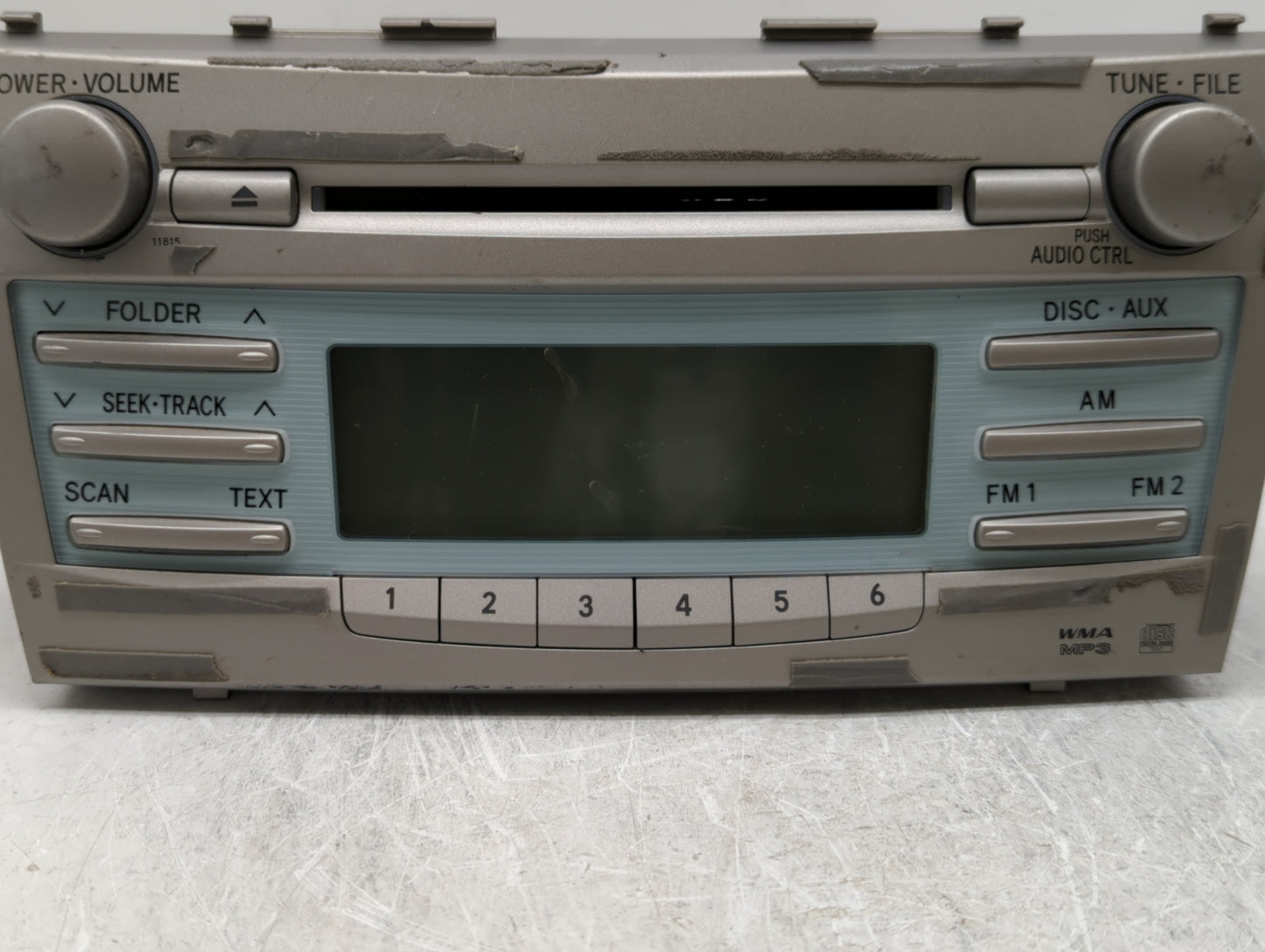 2007-2009 Toyota Camry Am Fm Cd Player Radio Receiver - Oemusedautoparts1.com