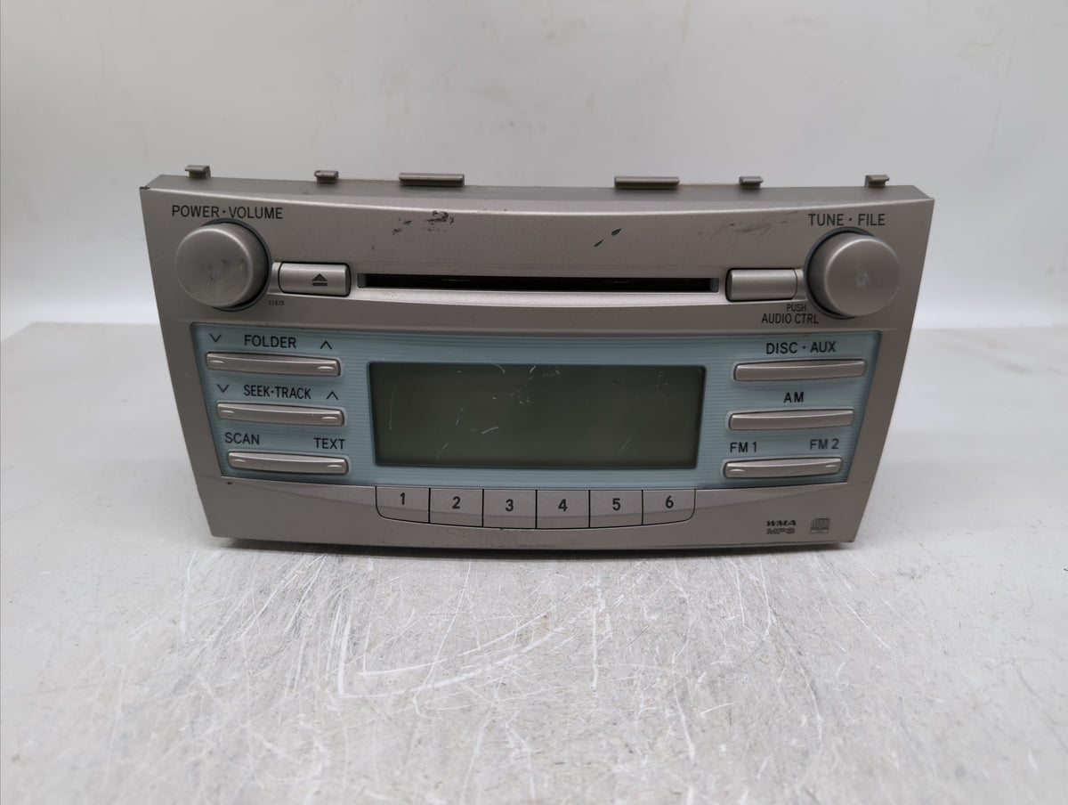 2007-2009 Toyota Camry Am Fm Cd Player Radio Receiver 348345 - Oemusedautoparts1.com