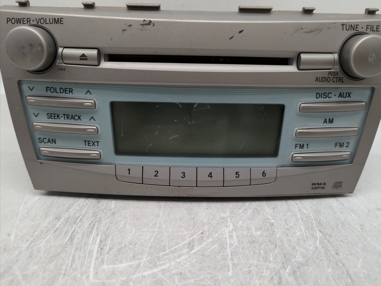 2007-2009 Toyota Camry Am Fm Cd Player Radio Receiver - Oemusedautoparts1.com