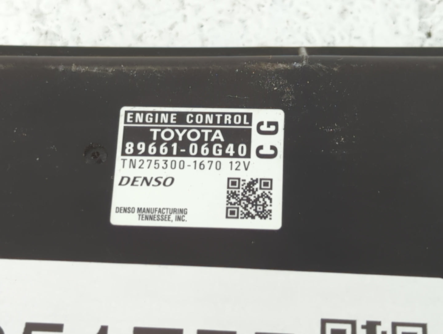 2008-2009 Toyota Camry PCM Engine Control Computer ECU ECM PCU OEM P/N:89661-06G41 89661-06G40, 89661-06G11 Fits Fits 2008 2