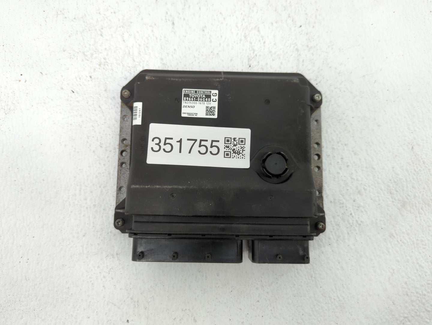 2008-2009 Toyota Camry PCM Engine Control Computer ECU ECM PCU OEM P/N:89661-06G41 89661-06G40, 89661-06G11 Fits Fits 2008 2