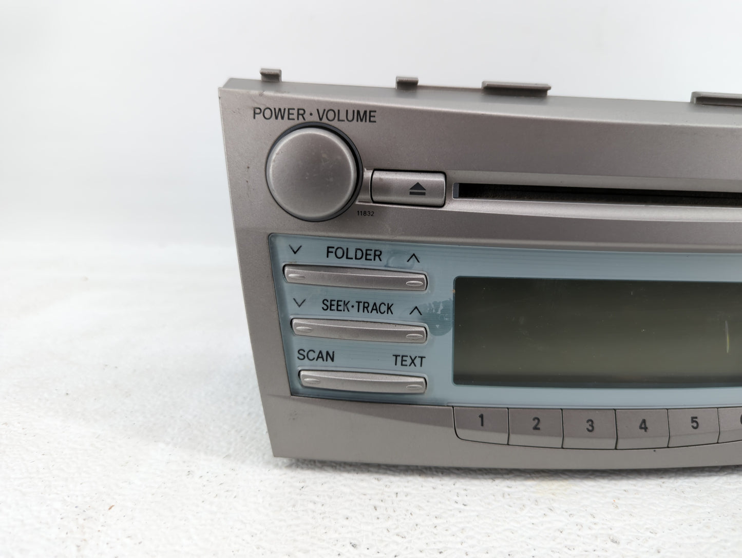 2007-2009 Toyota Camry Radio AM FM Cd Player Receiver Replacement P/N:86120-06182 86120-33890 Fits Fits 2007 2008 2009 OEM U