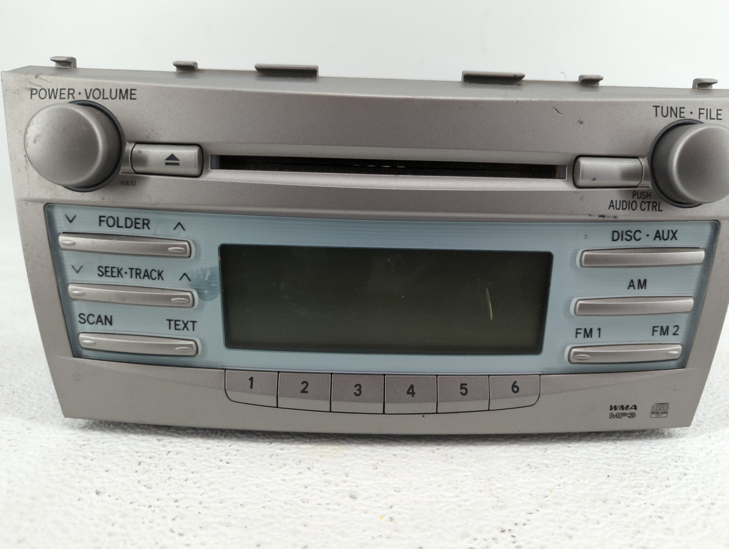 2007-2009 Toyota Camry Radio AM FM Cd Player Receiver Replacement P/N:86120-06182 86120-33890 Fits Fits 2007 2008 2009 OEM U