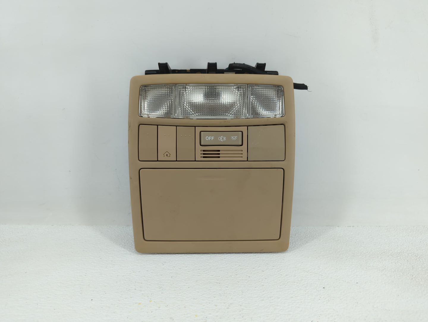 2009 Toyota Camry Overhead Roof Console Beige - Oemusedautoparts1.com
