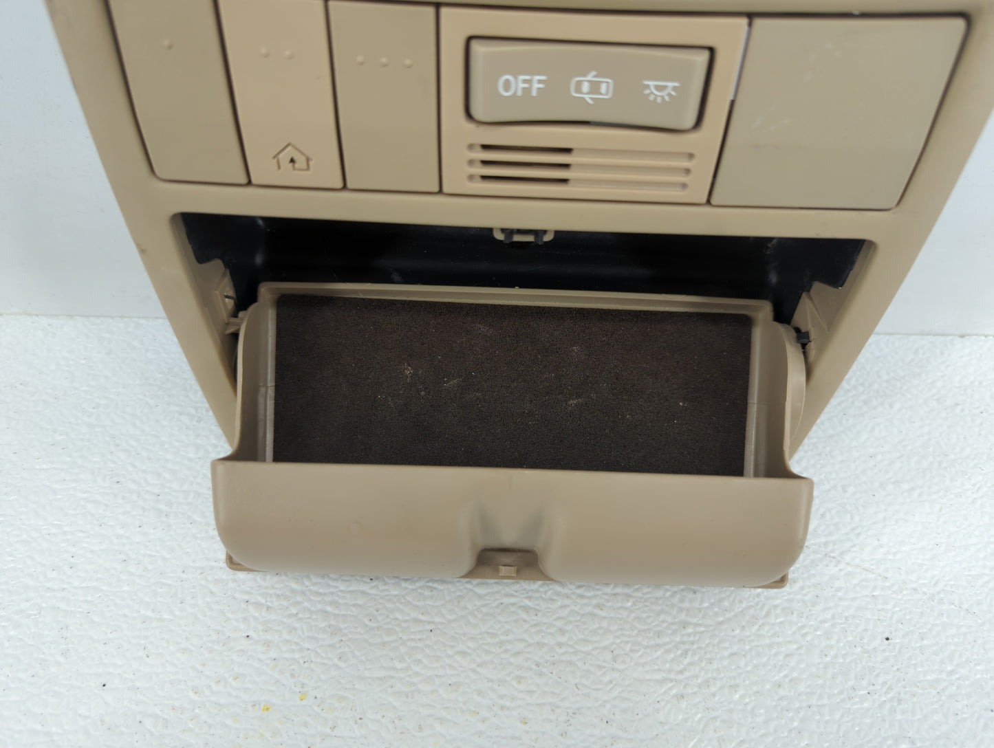 2009 Toyota Camry Overhead Roof Console Beige - Oemusedautoparts1.com