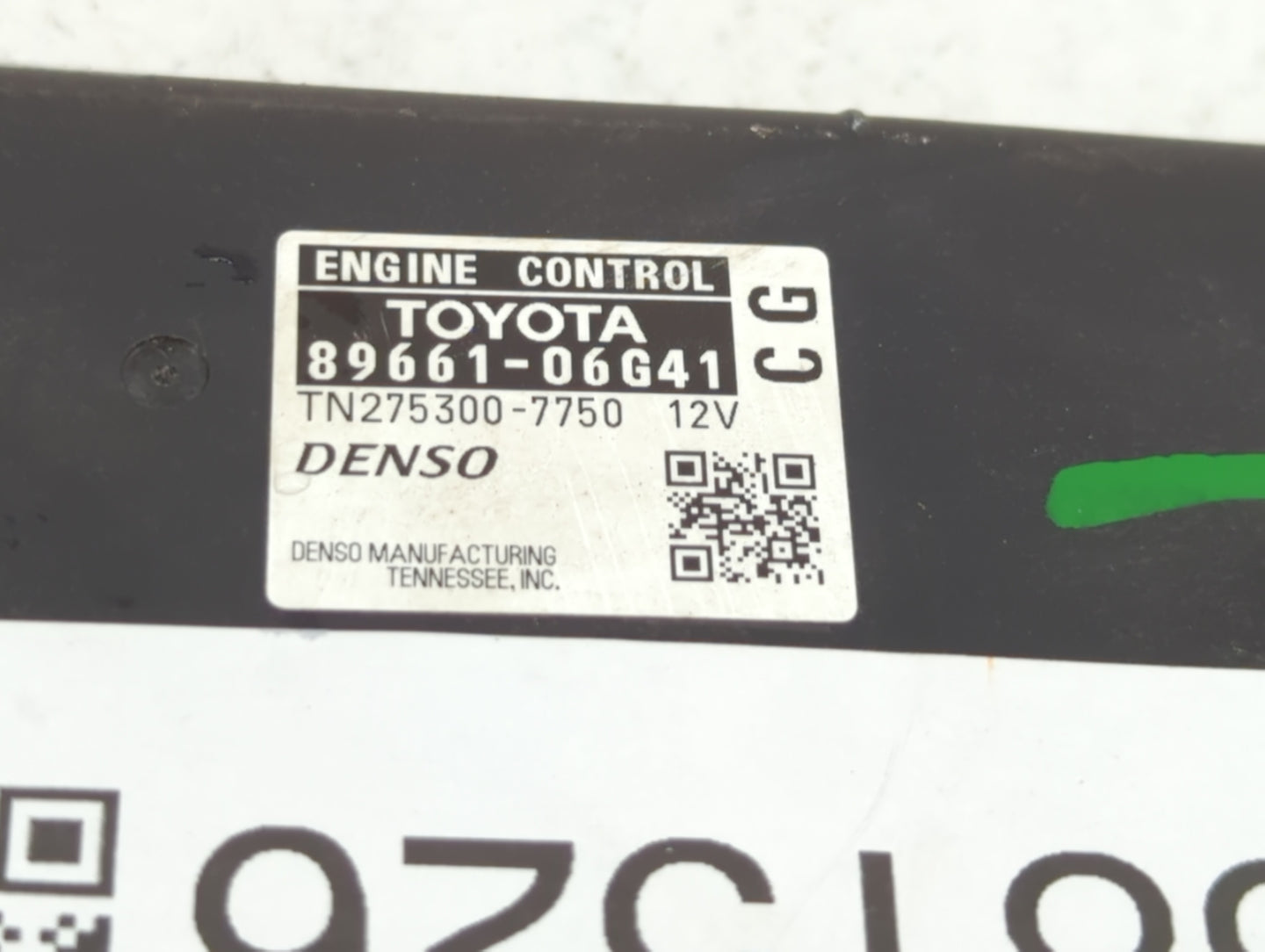 2008-2009 Toyota Camry PCM Engine Control Computer ECU ECM PCU OEM P/N:89661-06G41 89661-06G40, 89661-06G11 Fits Fits 2008 2