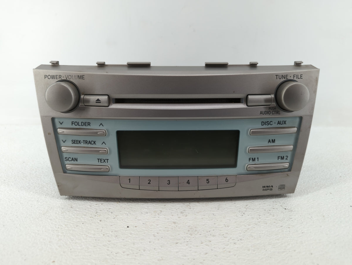 2007-2009 Toyota Camry Am Fm Cd Player Radio Receiver 381697 - Oemusedautoparts1.com