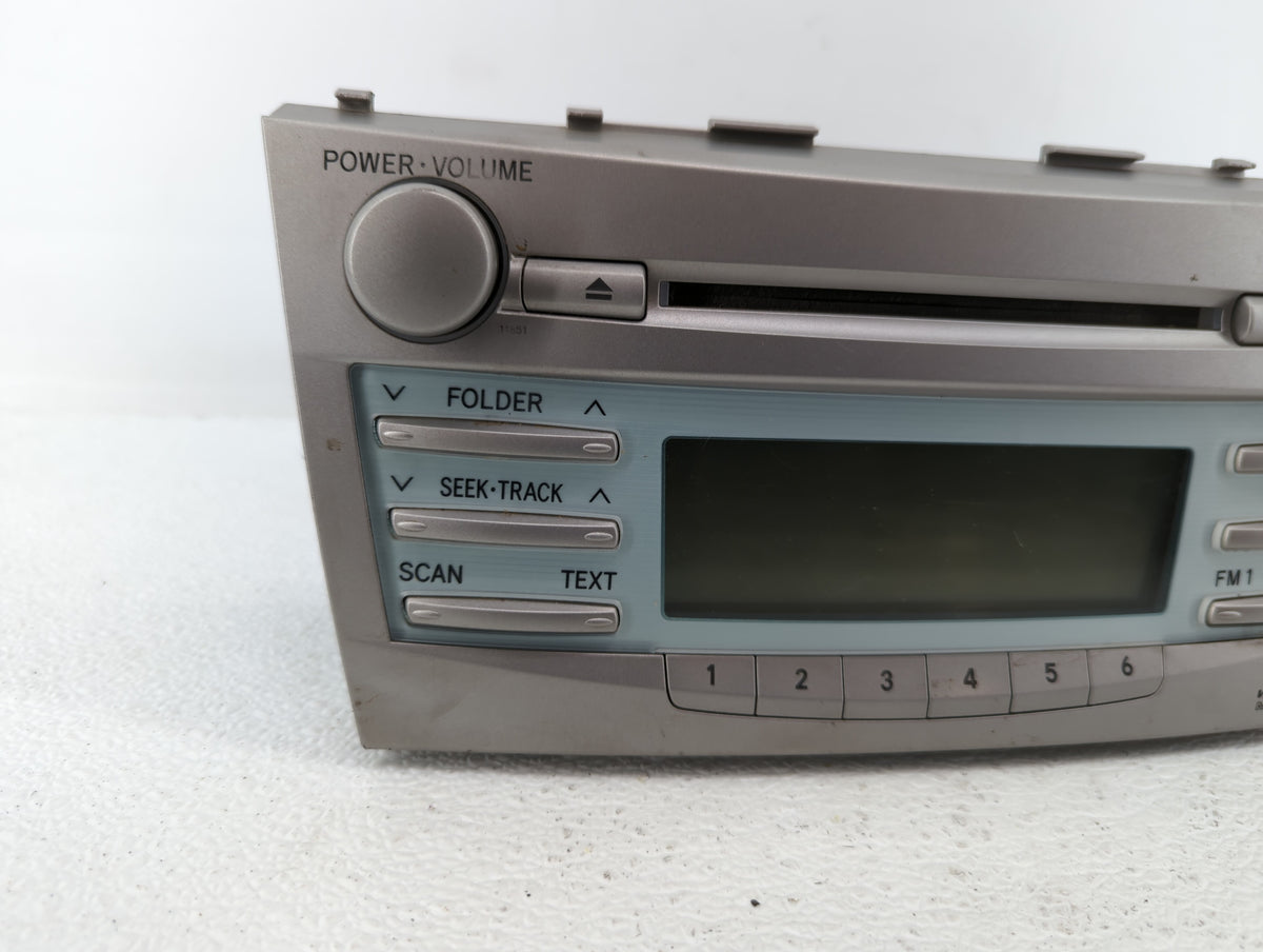 2007-2009 Toyota Camry Am Fm Cd Player Radio Receiver 381697 - Oemusedautoparts1.com