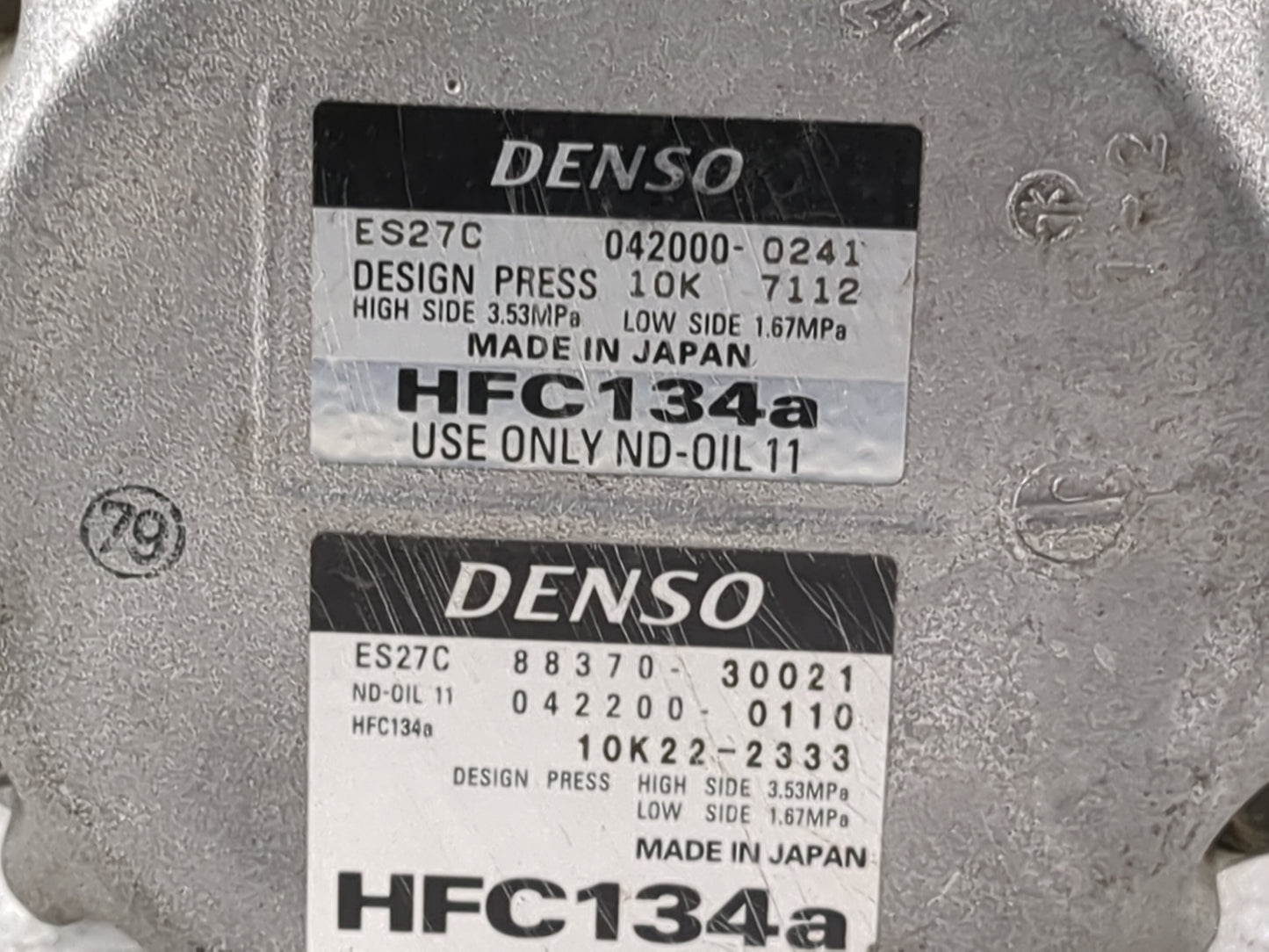 2007-2011 Toyota Camry Air Conditioning A/c Ac Compressor Oem - Oemusedautoparts1.com