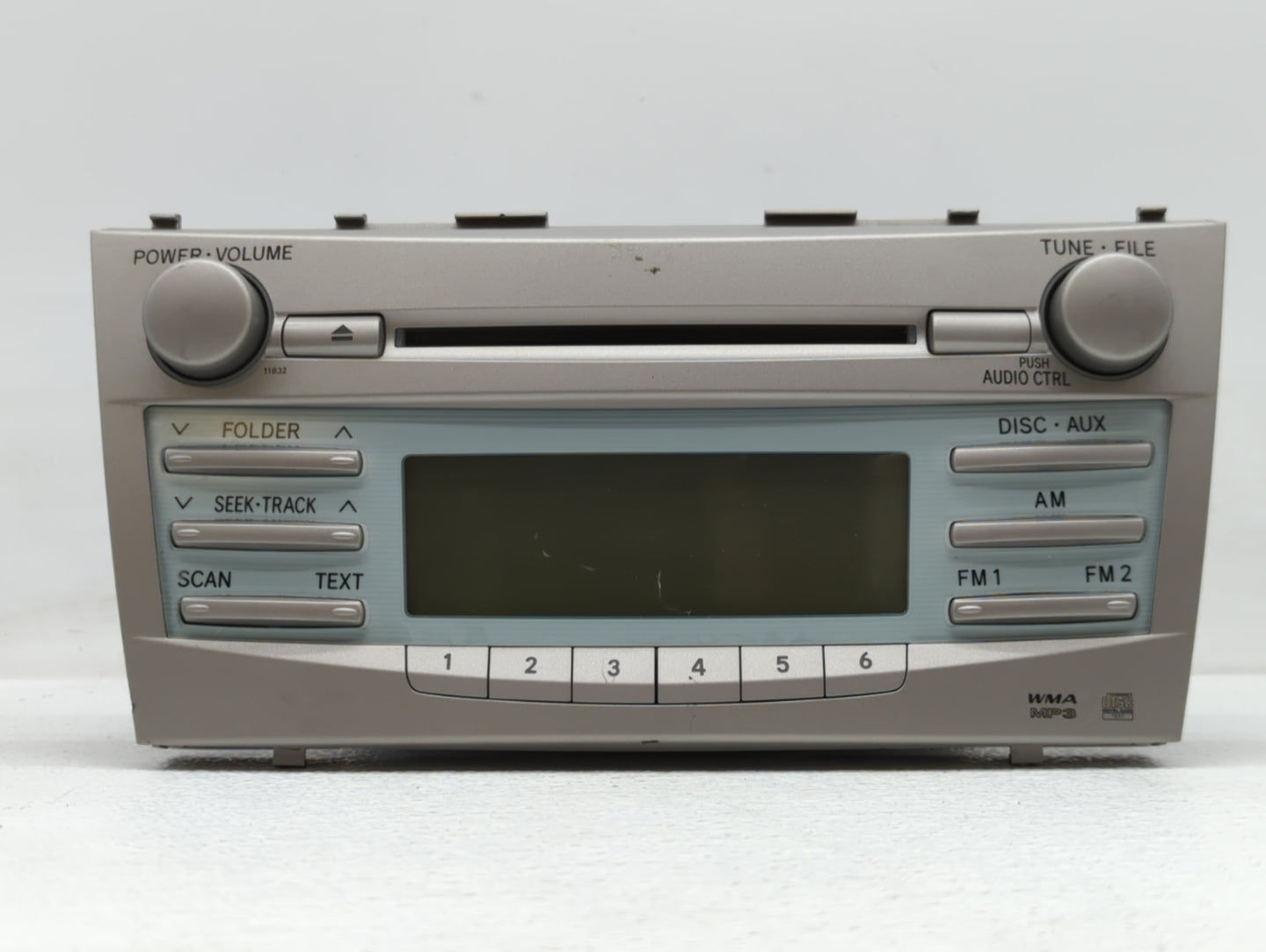 2007-2009 Toyota Camry Radio AM FM Cd Player Receiver Replacement P/N:86120-06182 86120-33890 Fits Fits 2007 2008 2009 OEM U