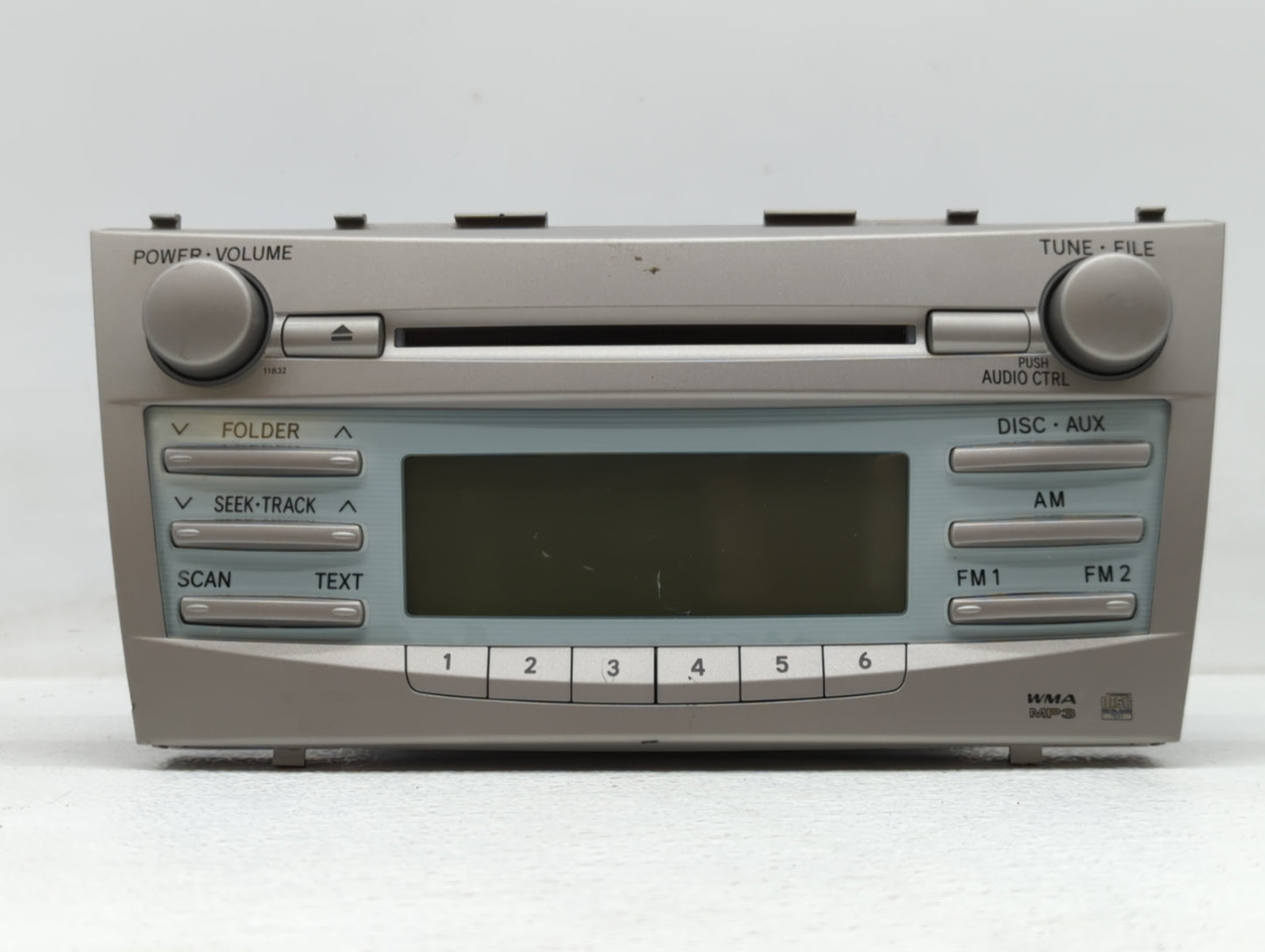 2007-2009 Toyota Camry Radio AM FM Cd Player Receiver Replacement P/N:86120-06182 86120-33890 Fits Fits 2007 2008 2009 OEM U