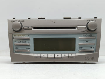 2007-2009 Toyota Camry Radio AM FM Cd Player Receiver Replacement P/N:86120-06182 86120-33890 Fits Fits 2007 2008 2009 OEM U