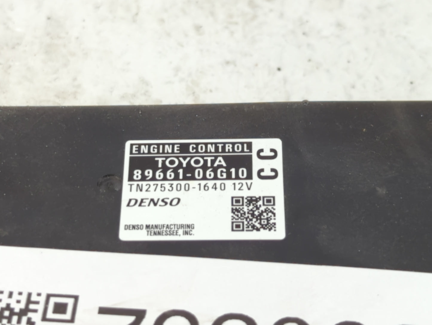 2008-2009 Toyota Camry PCM Engine Control Computer ECU ECM PCU OEM P/N:89661-06G41 89661-06G40, 89661-06G10 Fits Fits 2008 2