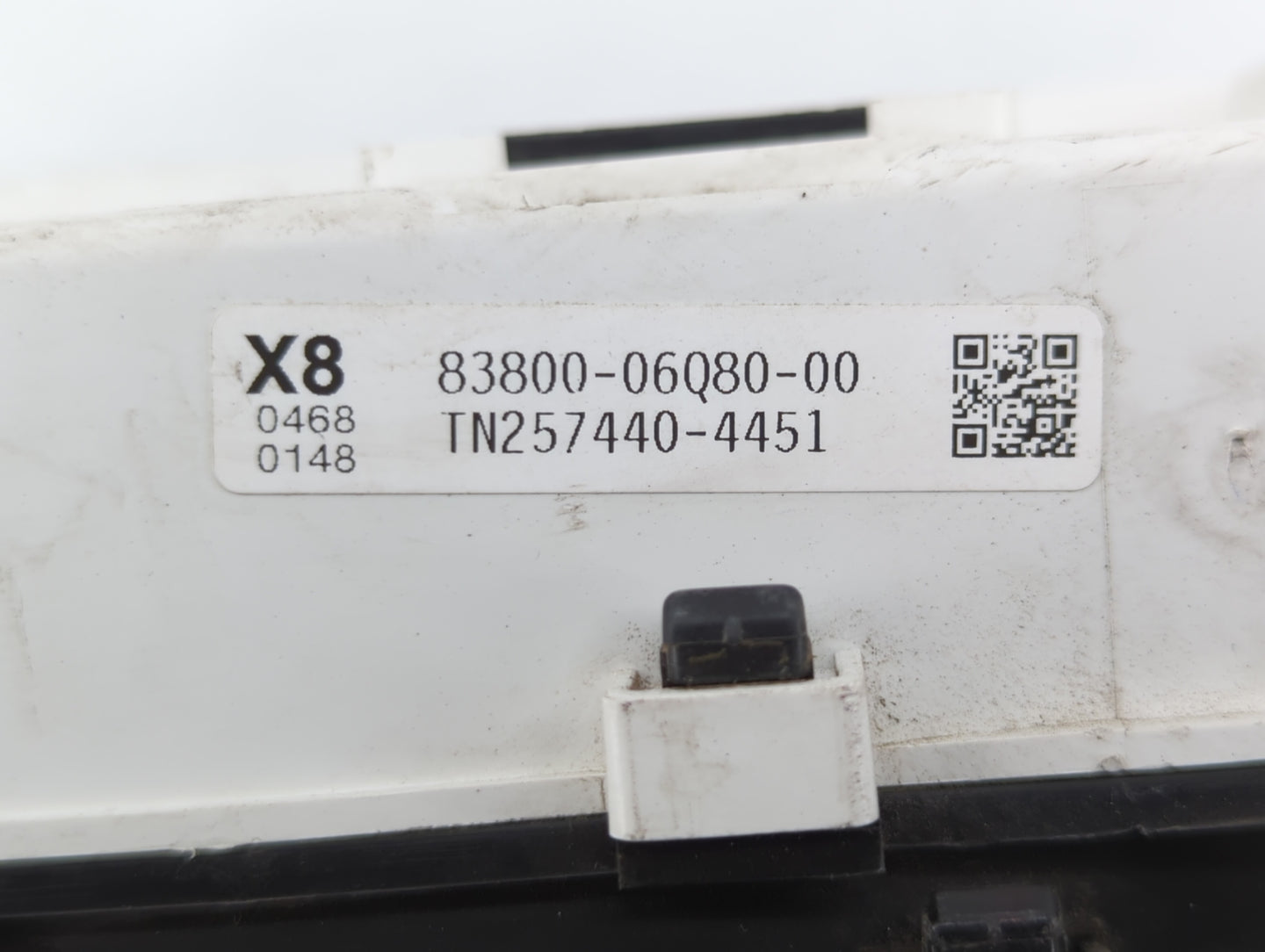 2008-2009 Toyota Camry Instrument Cluster Speedometer Gauges P/N:83800-06Q80-00 Fits Fits 2008 2009 OEM Used Auto Parts - Oe