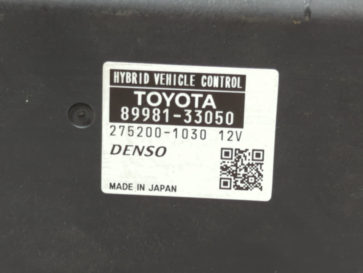 2008-2009 Toyota Camry PCM Engine Control Computer ECU ECM PCU OEM P/N:89981-33050 Fits Fits 2008 2009 OEM Used Auto Parts -