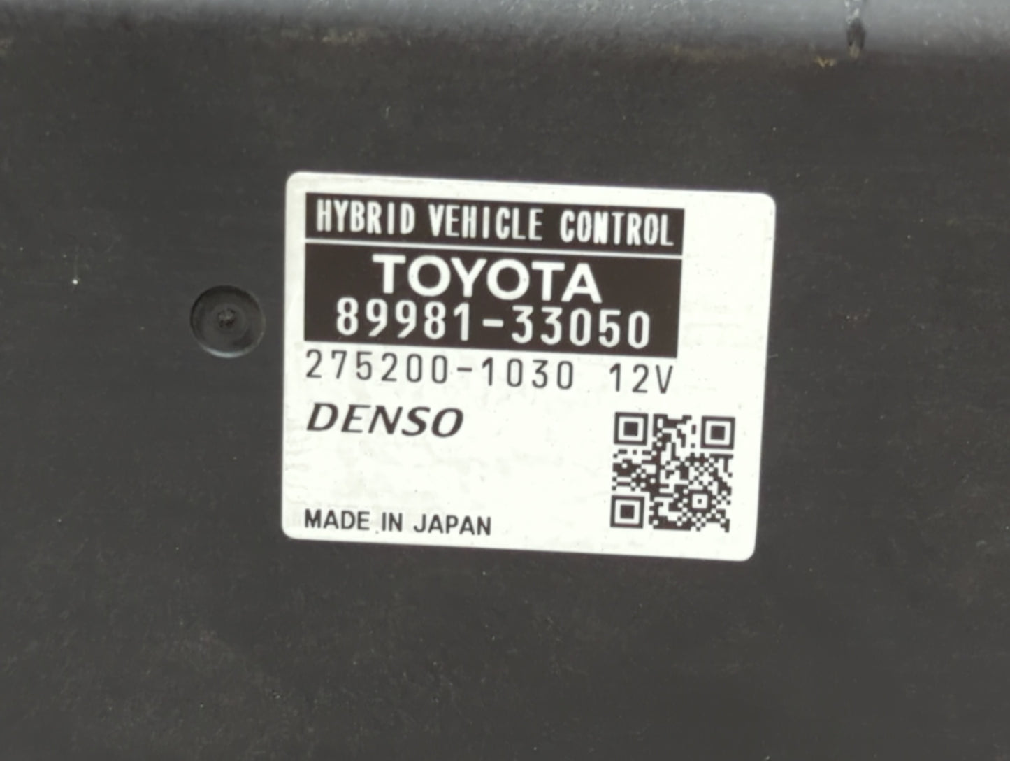2008-2009 Toyota Camry PCM Engine Control Computer ECU ECM PCU OEM P/N:89981-33050 Fits Fits 2008 2009 OEM Used Auto Parts -