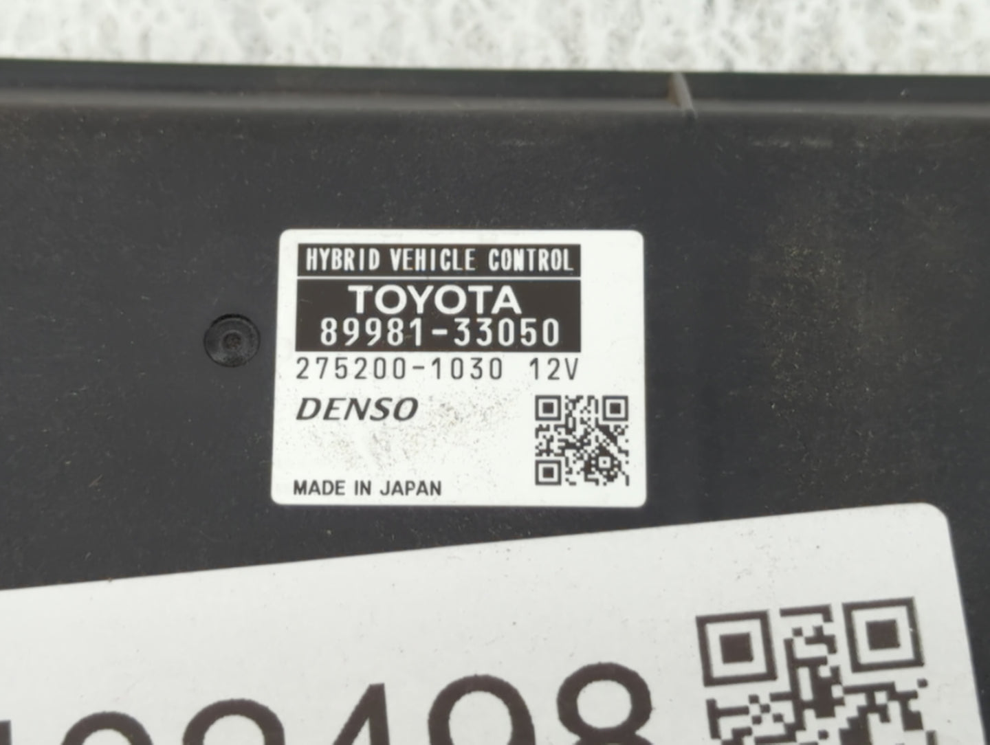 2008-2009 Toyota Camry PCM Engine Control Computer ECU ECM PCU OEM P/N:12689129 89981-33050 Fits Fits 2008 2009 OEM Used Aut