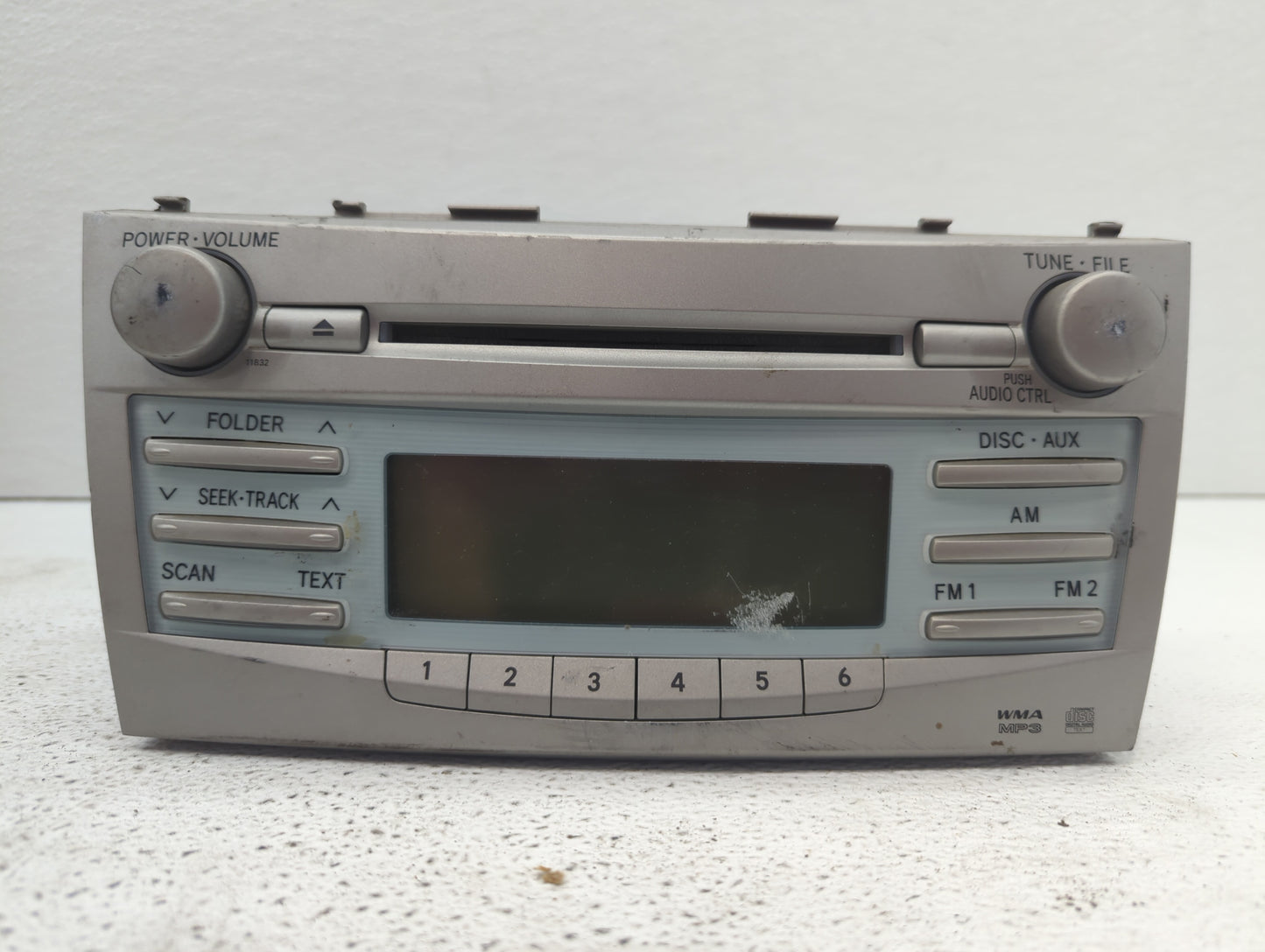 2007-2009 Toyota Camry Am Fm Cd Player Radio Receiver - Oemusedautoparts1.com