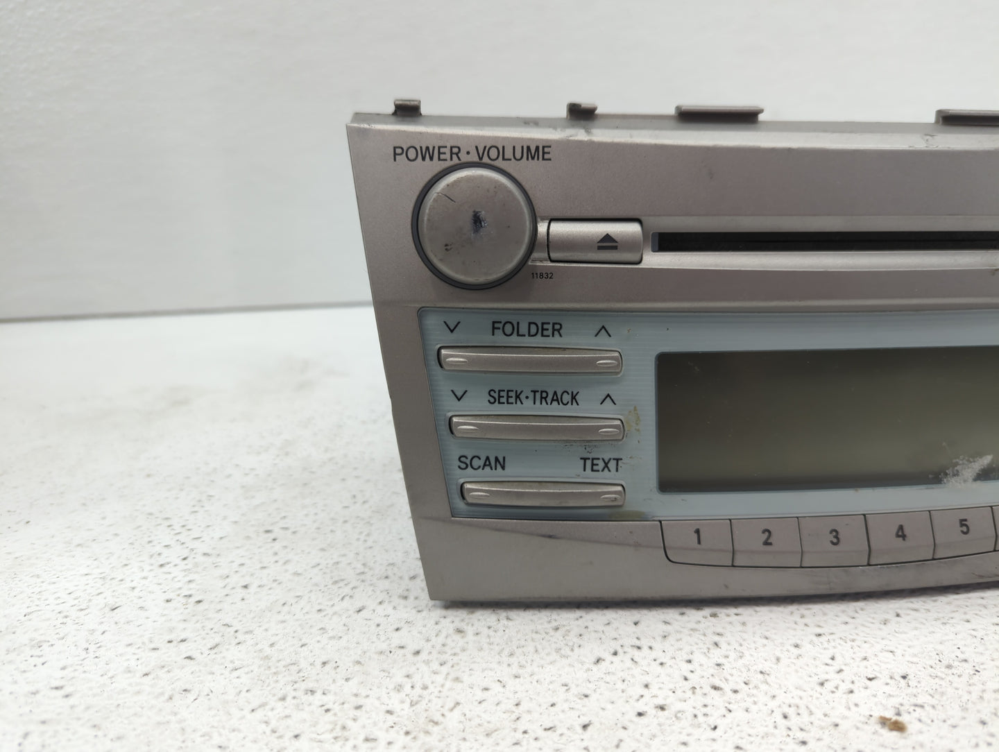 2007-2009 Toyota Camry Am Fm Cd Player Radio Receiver - Oemusedautoparts1.com