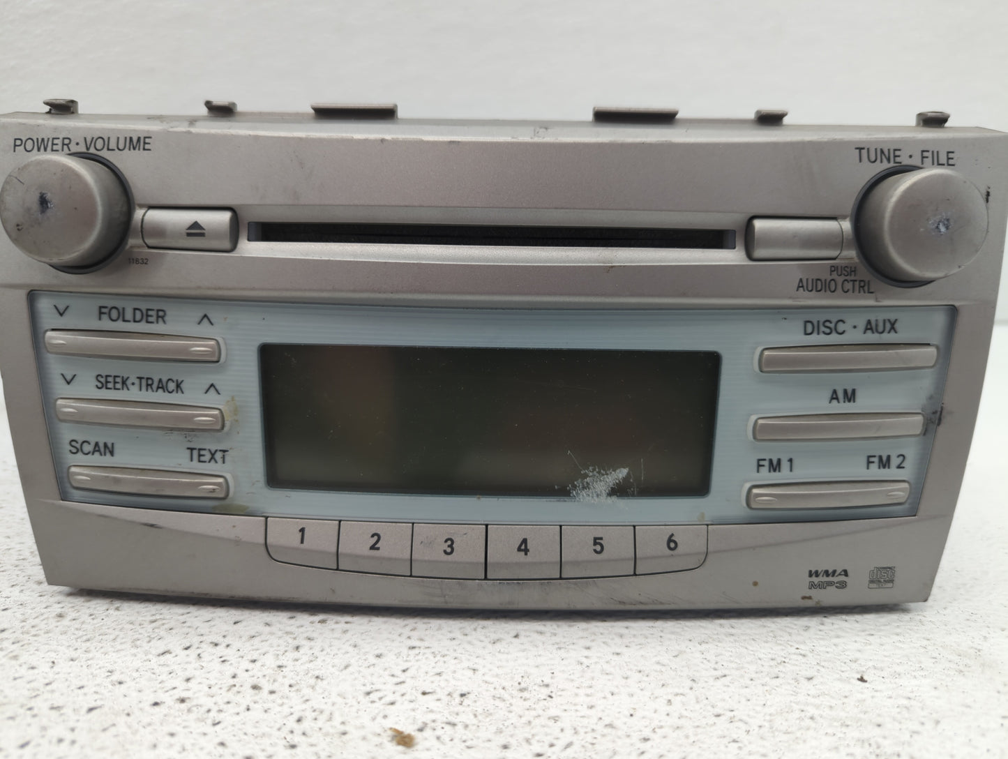 2007-2009 Toyota Camry Am Fm Cd Player Radio Receiver - Oemusedautoparts1.com