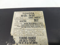 2007-2009 Toyota Camry Am Fm Cd Player Radio Receiver - Oemusedautoparts1.com