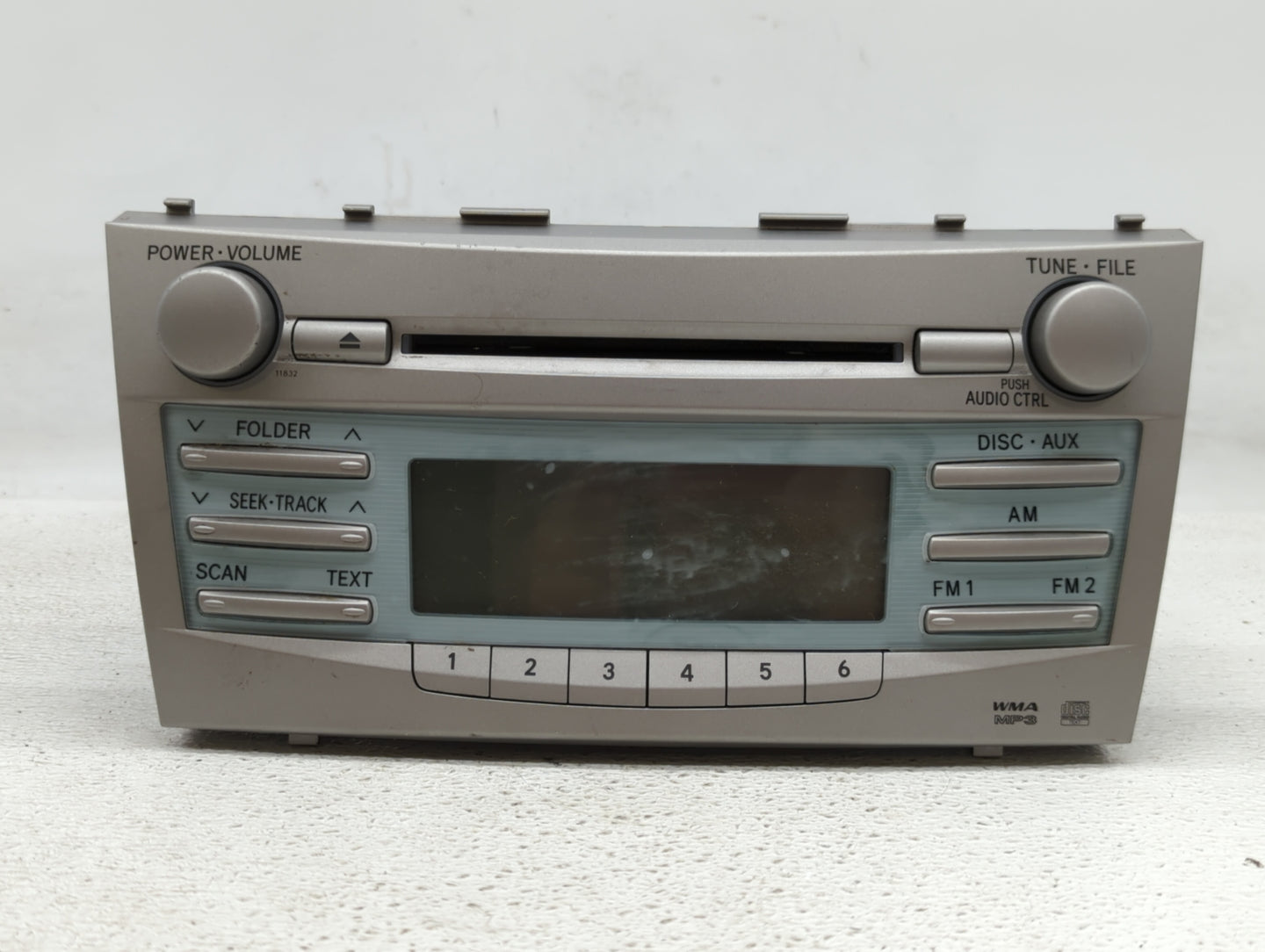 2007-2009 Toyota Camry Am Fm Cd Player Radio Receiver - Oemusedautoparts1.com