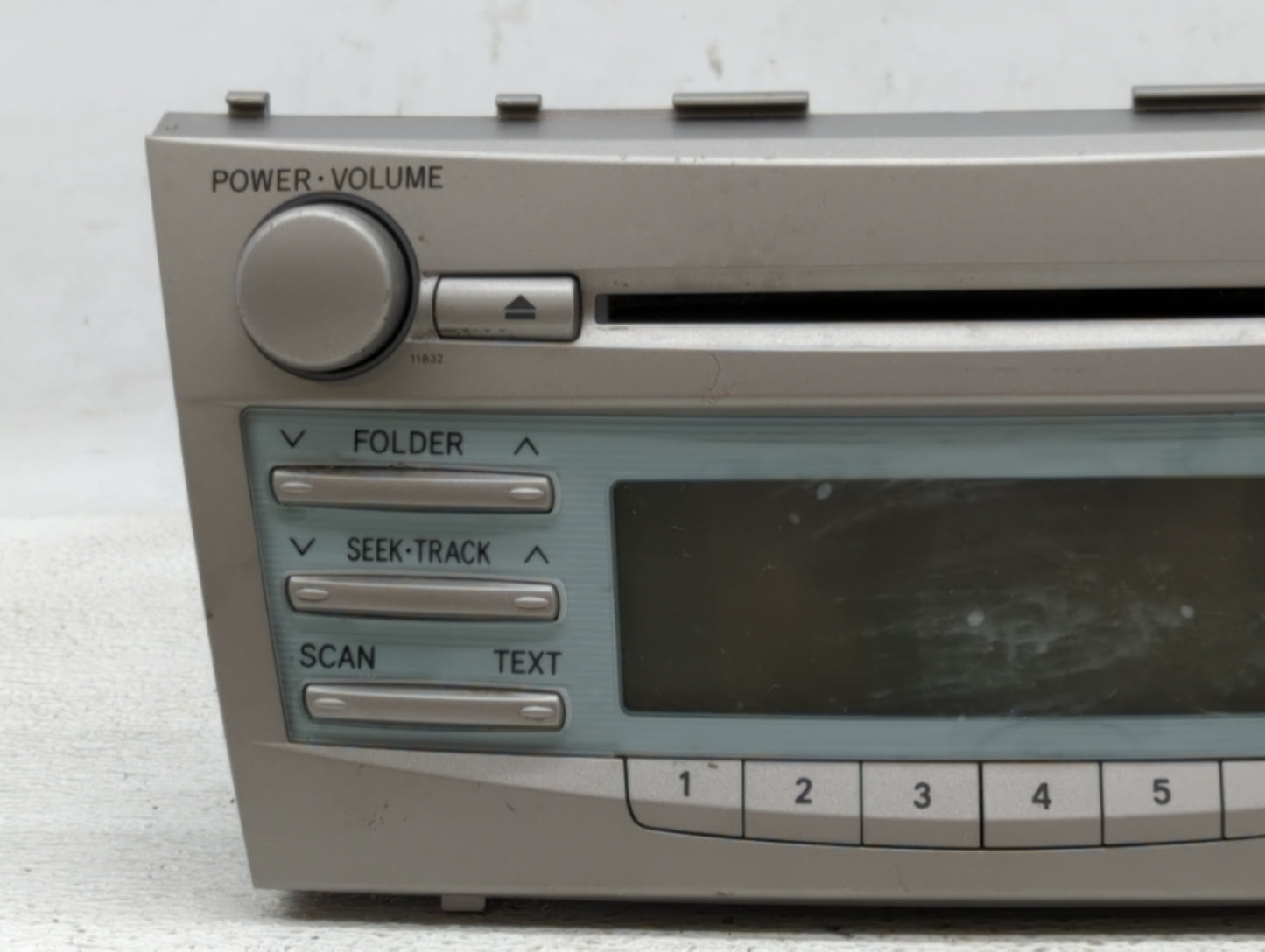2007-2009 Toyota Camry Am Fm Cd Player Radio Receiver - Oemusedautoparts1.com