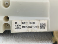 2009 Toyota Camry Digitial Dash Clock P/N:83910-06100 Fits OEM Used Auto Parts - Oemusedautoparts1.com