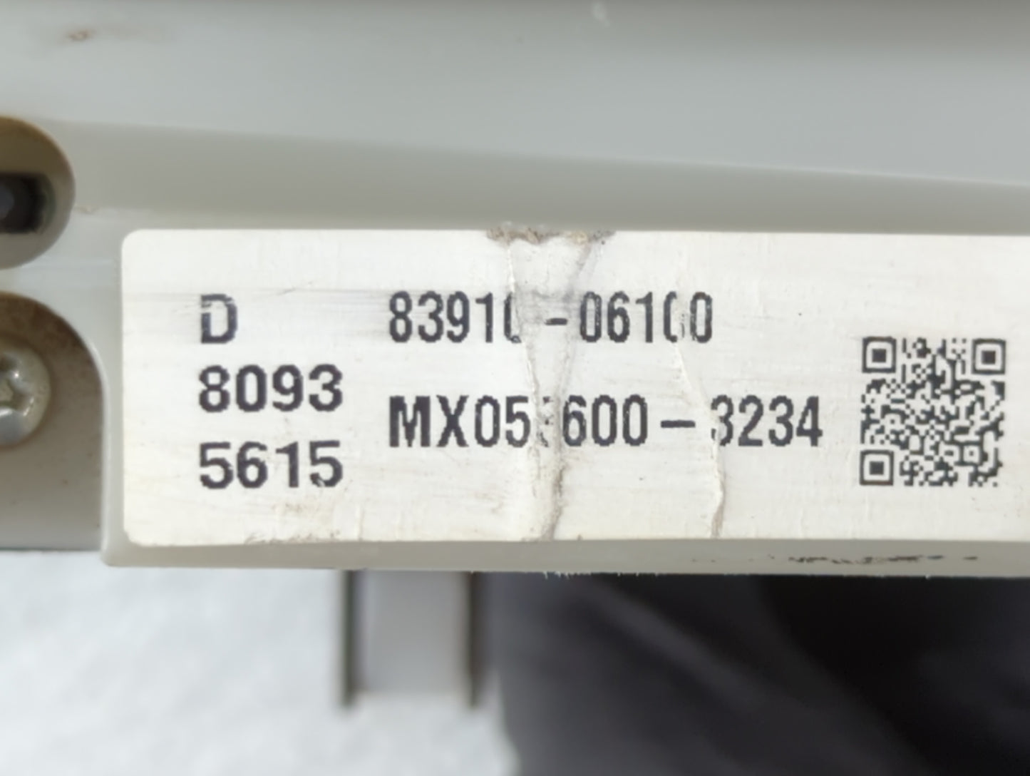 2009 CAMRY FRONT CENTER DASH BOARD INFO CLOCK DISPLAY MONITOR SCREEN Dark Grey - Oemusedautoparts1.com