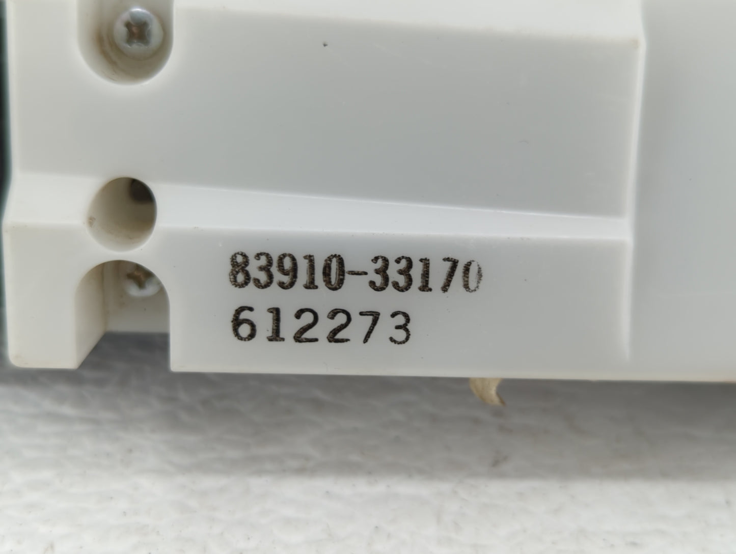 2009 Toyota Camry Digitial Dash Clock P/N:83910-33170 55952-06010, 55981-06040, 83910-06100 Fits OEM Used Auto Parts - Oemus