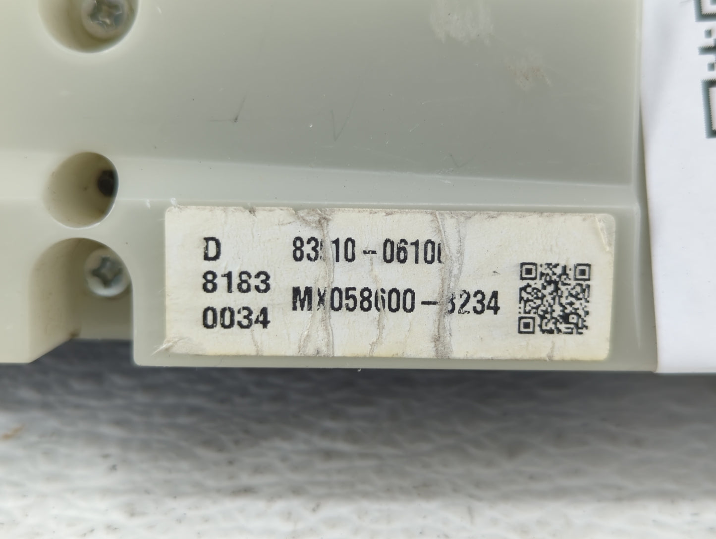 2007-2011 Toyota Camry Information Display Screen - Oemusedautoparts1.com