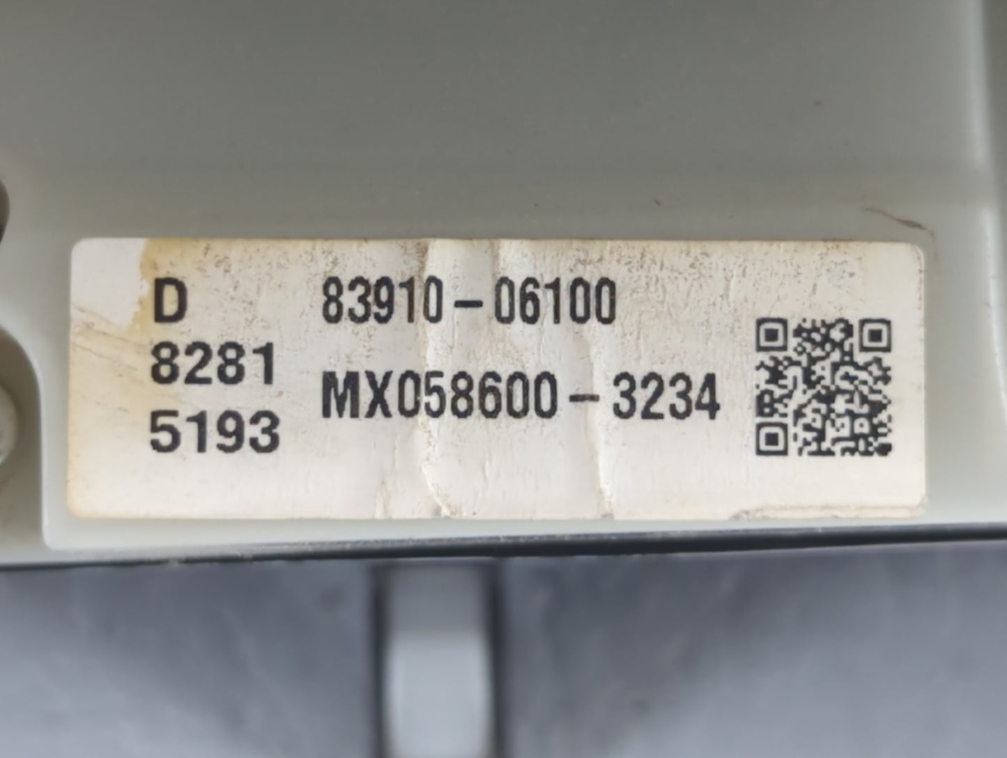 2007-2011 Toyota Camry Information Display Screen - Oemusedautoparts1.com