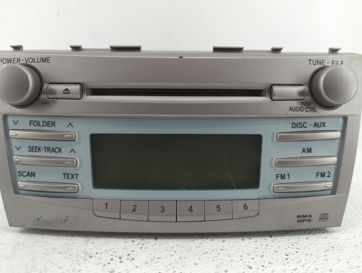 2007-2009 Toyota Camry Am Fm Cd Player Radio Receiver - Oemusedautoparts1.com