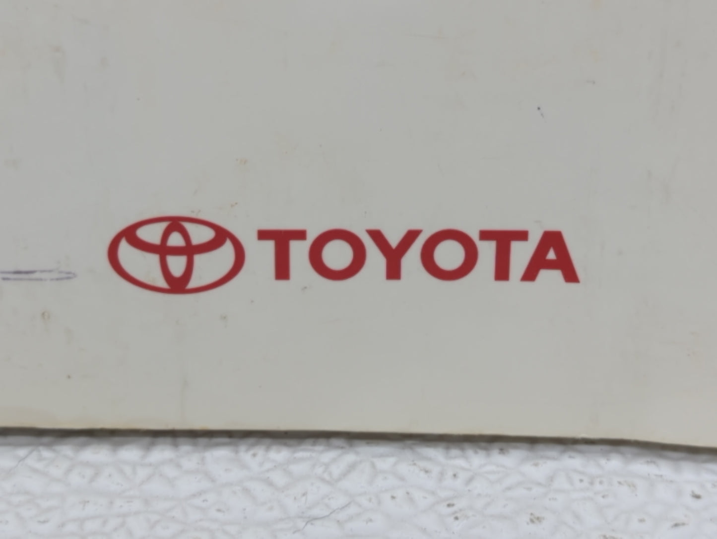 2009 Toyota Camry Owners Manual Book Guide OEM Used Auto Parts - Oemusedautoparts1.com
