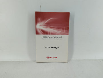 2009 Toyota Camry Owners Manual Book Guide OEM Used Auto Parts - Oemusedautoparts1.com