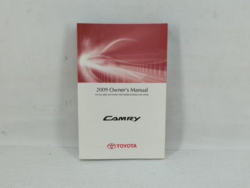 2009 Toyota Camry Owners Manual Book Guide OEM Used Auto Parts - Oemusedautoparts1.com