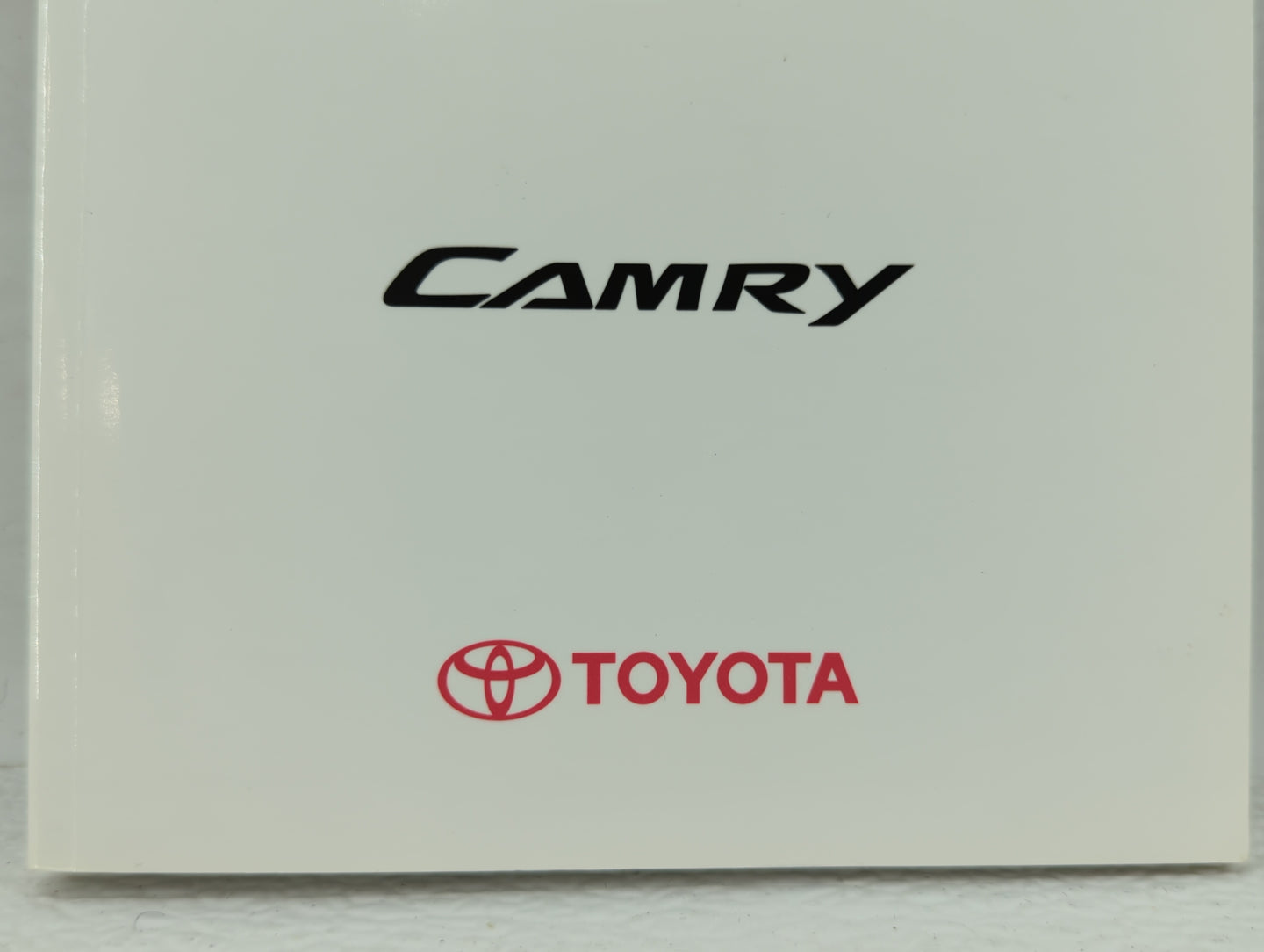 2009 Toyota Camry Owners Manual Book Guide OEM Used Auto Parts - Oemusedautoparts1.com