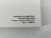 2009 Toyota Camry Owners Manual Book Guide OEM Used Auto Parts - Oemusedautoparts1.com