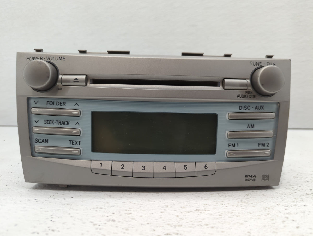 2007-2009 Toyota Camry Am Fm Cd Player Radio Receiver 464328 - Oemusedautoparts1.com