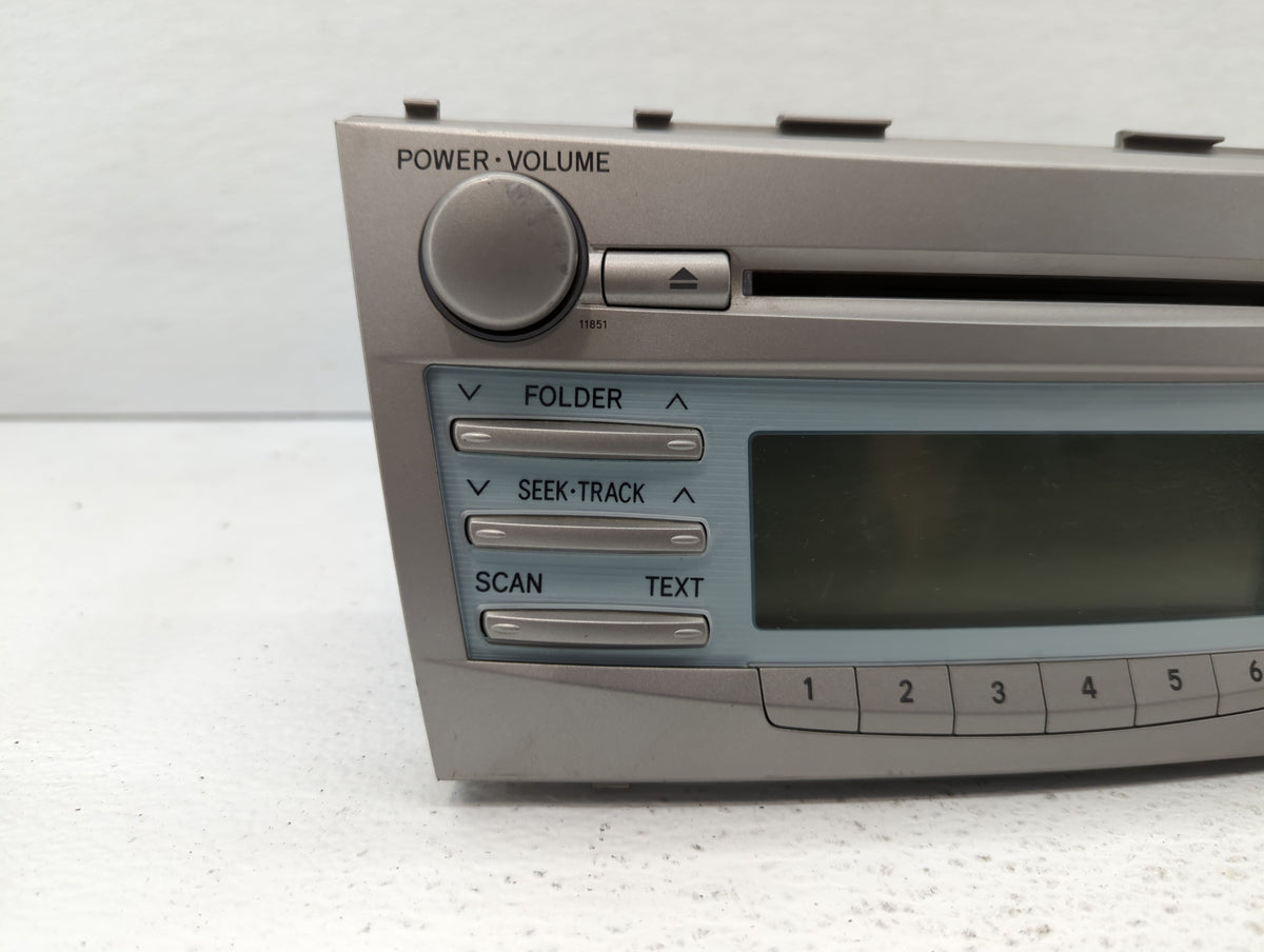 2007-2009 Toyota Camry Am Fm Cd Player Radio Receiver 464328 - Oemusedautoparts1.com