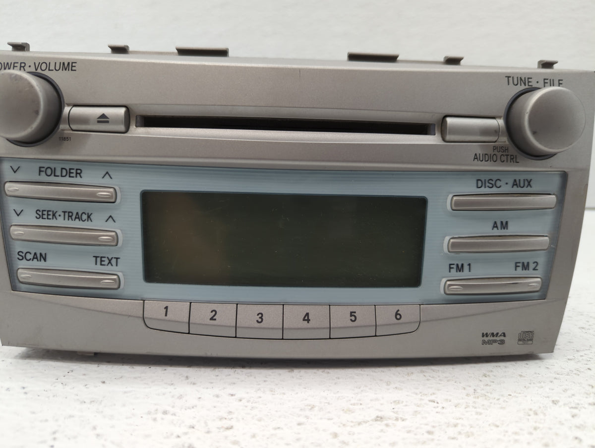 2007-2009 Toyota Camry Am Fm Cd Player Radio Receiver 464328 - Oemusedautoparts1.com