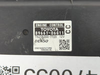 2008-2009 Toyota Camry PCM Engine Control Computer ECU ECM PCU OEM P/N:89661-06G41 89661-06G40, 89661-06G10 Fits Fits 2008 2